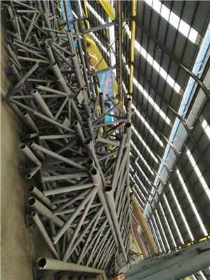 膜结构管桁架构件加工 空间结构管桁架加工钢结构 .