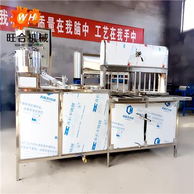 辽宁大豆腐机生产线 财顺顺厂家直供多功能豆腐机 技术包教包会