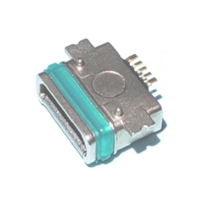 UMX-024S2AP Micro USB B 5P SMT H3.1 有柱 Waterproof IPX8