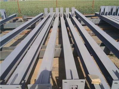 惠州挡砟钢板临时支座焊接件