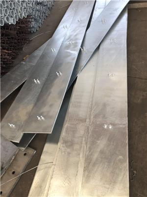 昆明挡砟钢板临时支座焊接件来图可定做