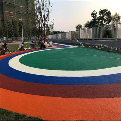 湛江学校防滑地坪 彩色防滑路面 十五年施工经验