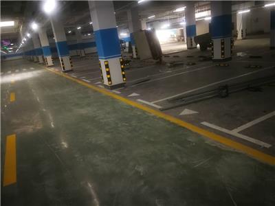 停车场划线图 郑州停车场划线施工