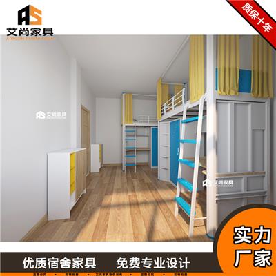 双层公寓床-上海学生公寓床