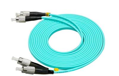 ST-ST万兆双芯光纤跳线OM3尾纤长度可定制