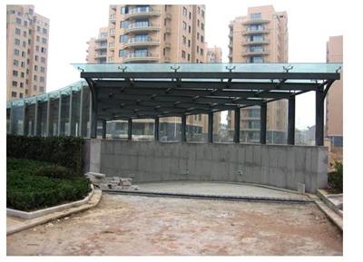 陵水雨棚钢结构施工 制作安装
