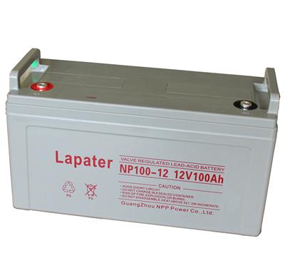 力荐Lapater拉普特蓄电池NP100-12 匠心免维护型 UPS计算机应急电瓶