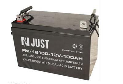 力荐JUST杰斯特蓄电池FM/120100 免维护储能型 UPS计算机应急电源