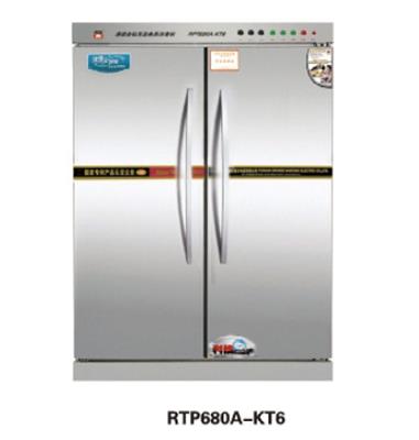 康庭商用消毒柜 RTP680A-KT6金钻系列食具消毒柜 不锈钢双门餐具保洁柜
