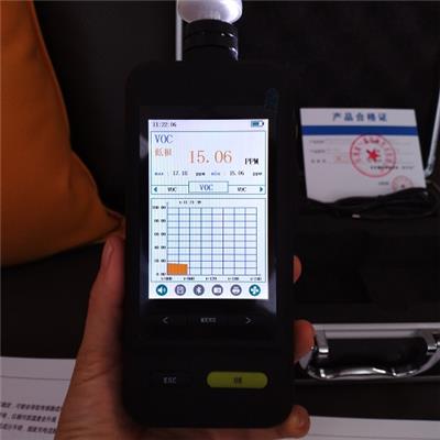 杭州工业便携式VOC浓度检测仪 泵吸式采样