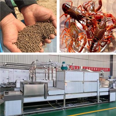 小龙虾饲料机械 生产虾饲料设备