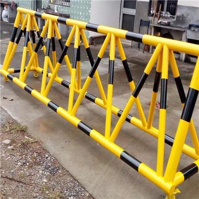河南不锈钢围栏 可移动拒马路障 整体稳定性十分**