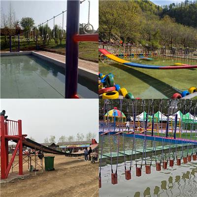 儿童水上乐园项目 网红吊桥设备质保一年