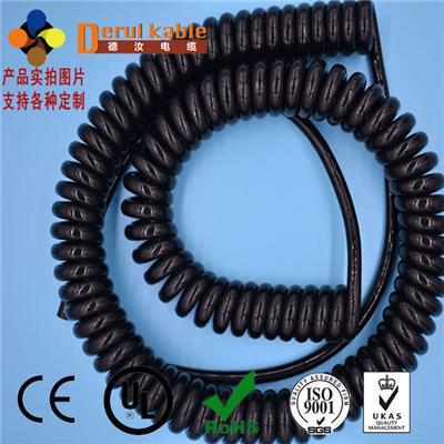 螺旋电缆-高柔性拖链电缆-弹簧电缆