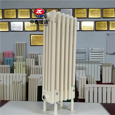 QFGZ414钢管四柱散热器-耐腐蚀钢四柱暖气片-生产厂家