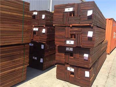 上海正宗山樟木防腐木厂家 按需加工 可加工异形料