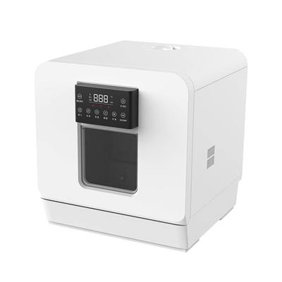XJ01家用洗碗机免安装迷你烘干台式智能刷碗机4套OEM