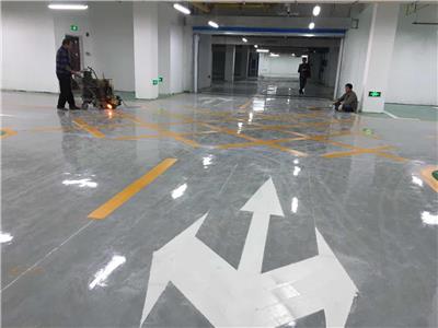 武汉地下车库划线技术 反光度强
