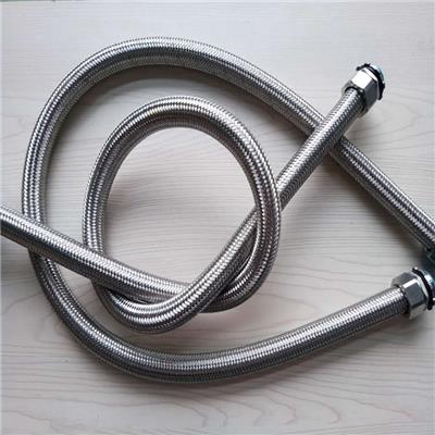 泰安市销售防爆不锈钢编织金属软管 15规格304不锈钢穿线软管