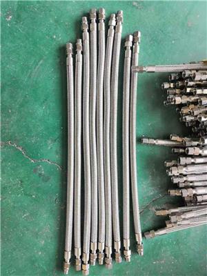 焦作销售穿线不锈钢编织金属软管 15-G1寸防爆橡胶挠性管