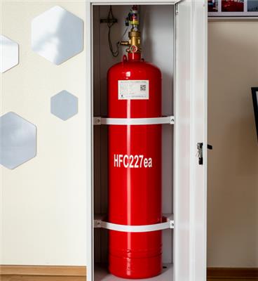 齐力消防单柜双柜管网七氟丙烷气体灭火装置灭火系统灭火设备