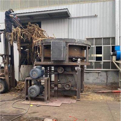 山西稻草秸秆粉碎机生产厂家-10-20吨大型秸秆揉丝机-稻草粉碎机