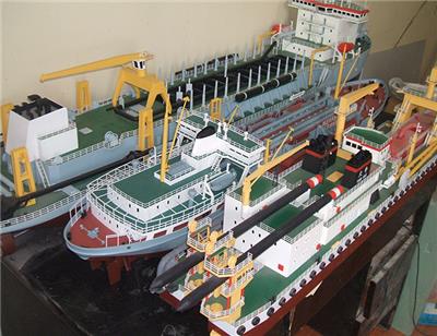 散货船模型-集装箱船模型-油船模型-消防船模型