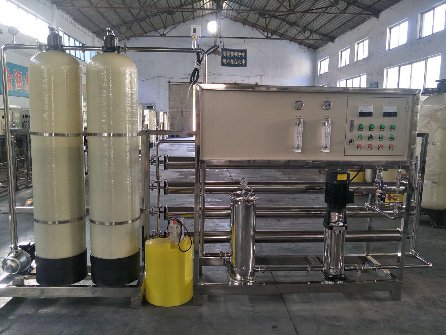 小型纯净水设备 纯净水设备 青州反渗透系统