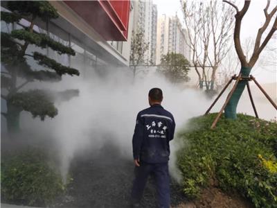 上海雾盛实业有限公司 遂宁景观雾喷降温设备公司
