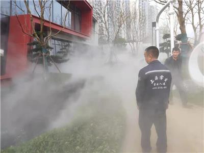 上海雾盛实业有限公司 平顶山景观雾喷降温设备厂家