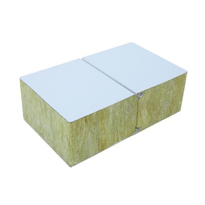 南京钢板1.5mm金属面幕墙岩棉夹芯板-可选择无缝宽缝连接