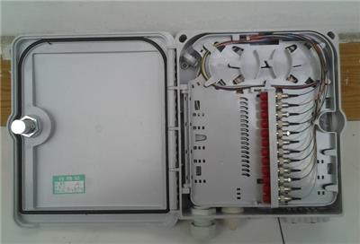 ABS12芯光纤分线盒 分纤箱抱杆式