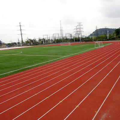 广东中学运动跑道施工 中学体育场地工程 塑胶跑道施工