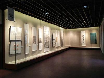 天津博物馆书画展示沿墙柜恒温恒指展柜定制厂家