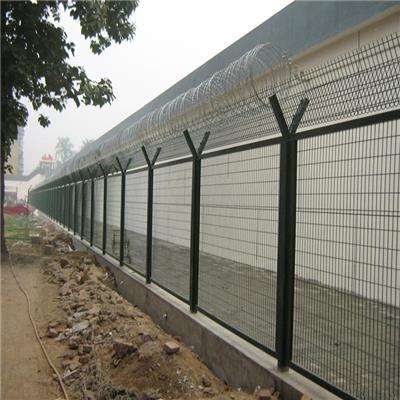 监狱操场的围栏 机场护栏网网 成都监狱防护网