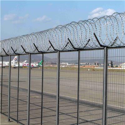 桃形柱护栏网机场护栏 监狱护栏产品 监狱围墙隔离网