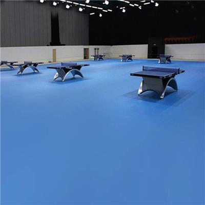 供应乒乓球地胶生产厂家 北京乒乓球地胶板安装