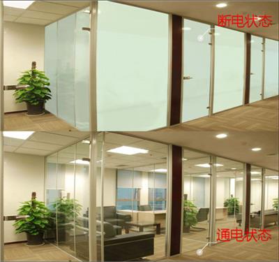 上海办公室玻璃隔断贴膜/PDLC智能调光膜批发