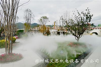 河道景观喷雾机型号 景观造雾工程 送货上门