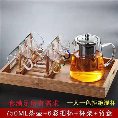 工厂直销专业定制玻璃茶具礼品礼盒制作加工工艺玻璃品玻璃茶具咖啡杯