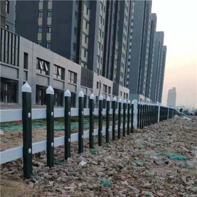 南京锌钢草坪护栏价格 绿化护栏