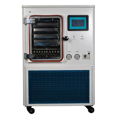 LGJ-50F原位硅油型真空冷冻干燥机0.7平米配真空泵
