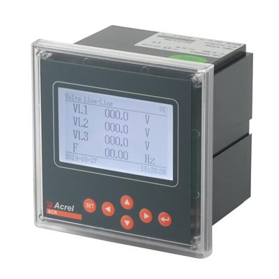 三相企业能耗管理表安科瑞ACR330ELH电流电压不平衡度计算谐波表