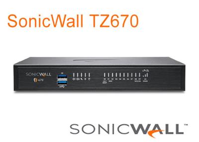 Sonicwall tz670下一代防火墙代替TZ600