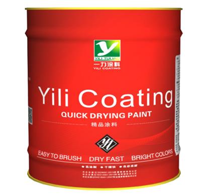 厂家直销一力涂料醇酸防锈漆工业防腐通用美化钢构漆