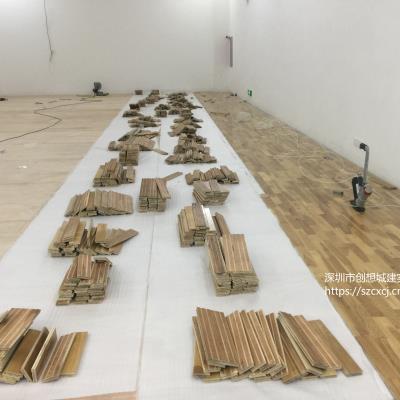 室内木地板PVC羽毛球场施工工程建设 厂家施工 环保 质量有**