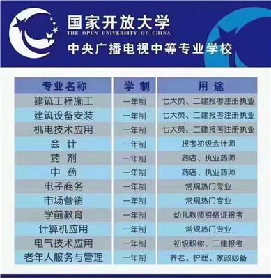 广西柳州市学习电大中专 申请条件