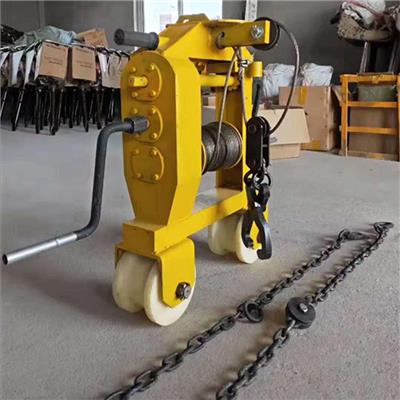 恒昌SLY-3型多功能拉轨机 组合式拉运钢轨车 钢丝绳运轨小车