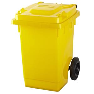 来宾240升塑料环卫垃圾桶 室外垃圾桶 抗老化 承载强度大