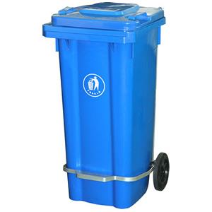 安阳50升塑料脚踏垃圾桶 塑料垃圾桶 抗老化 承载强度大